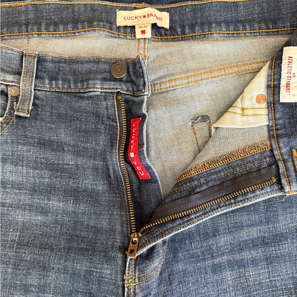 Lucky Brand Mens Denim Relaxed Jeans